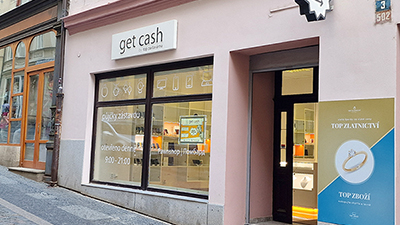 GetCash Zastavárna Liberec - exteriér